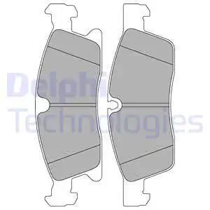 Тормозные колодки DELPHI LP2298
