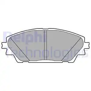 Тормозные колодки DELPHI LP2701