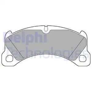 Тормозные колодки DELPHI LP3217