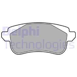 Дисковые тормозные колодки комплект DELPHI LP3283