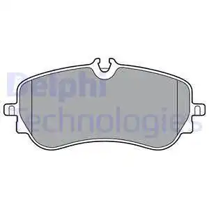 Колодки тормозные дисковые комплект DELPHI LP3367