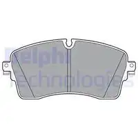 Колодки тормозные дисковые комплект DELPHI LP3395