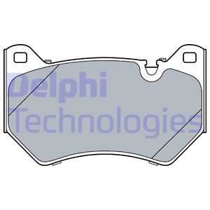 Колодка тормозная дисковая DELPHI LP3529