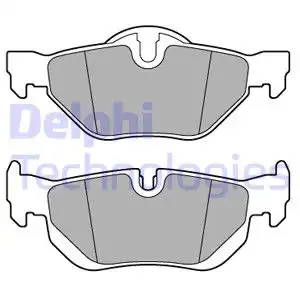 Тормозные колодки дисковые DELPHI LP3618