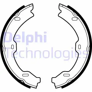 Колодки ручника DELPHI LS2040