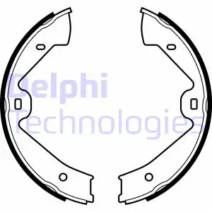 Колодки ручника DELPHI LS2070