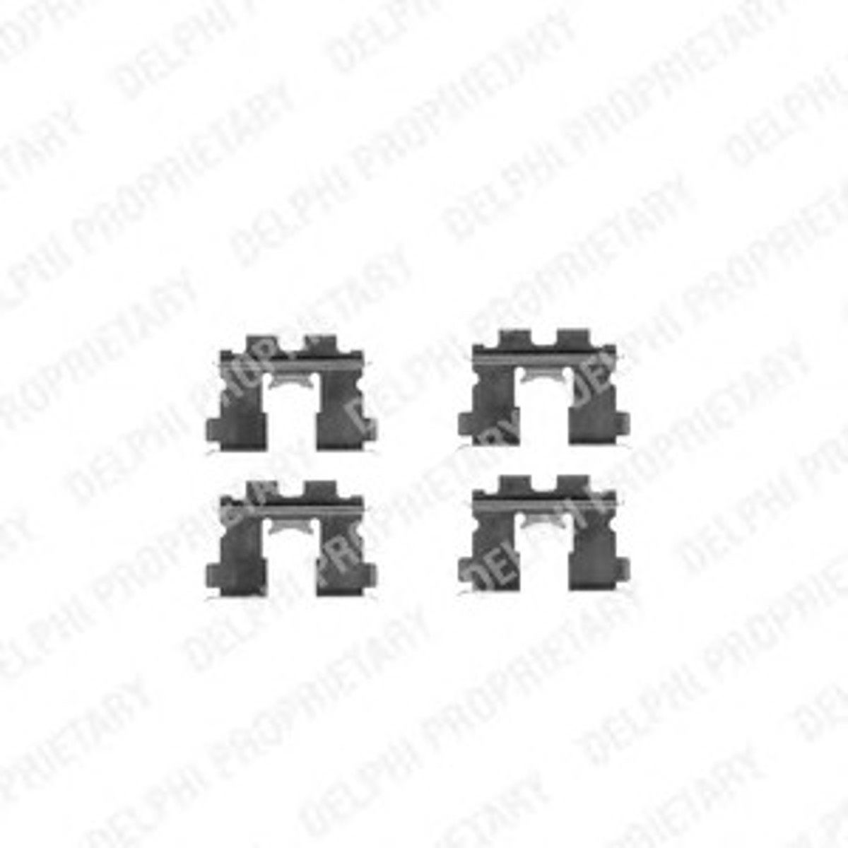 Пружинки тормозных колодок DELPHI LX0227