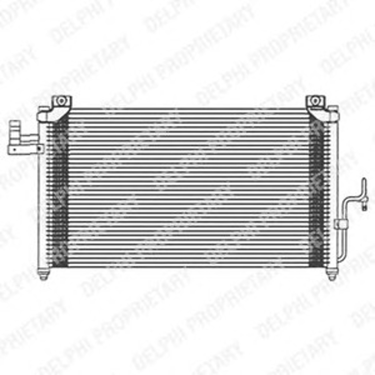 Конденсатор кондиционер DELPHI TSP0225474