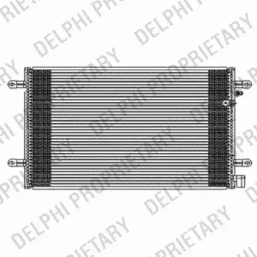 Радиатор кондиционера DELPHI TSP0225591