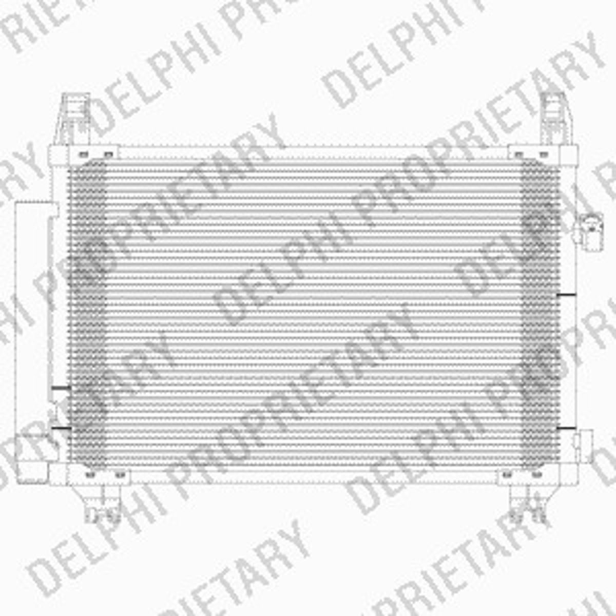 Радиатор кондиционера DELPHI TSP0225626