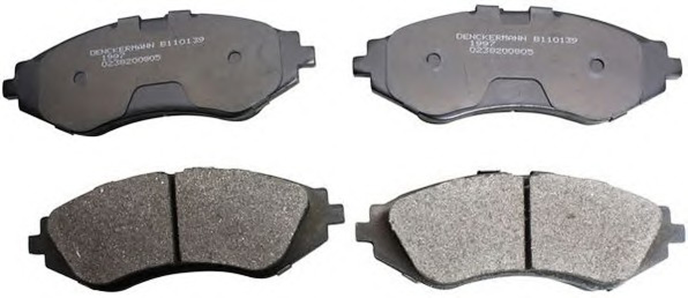 Колодки тормозные дисковые DENCKERMANN B110139