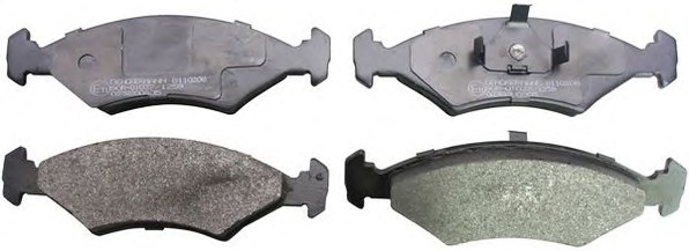 Колодки тормозные дисковые DENCKERMANN B110208