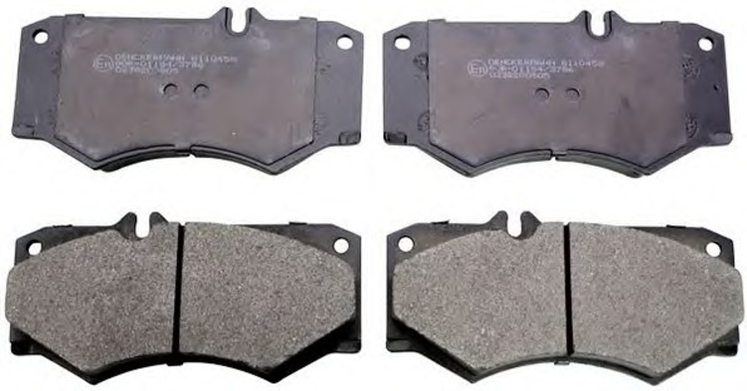 Колодки тормозные дисковые DENCKERMANN B110458