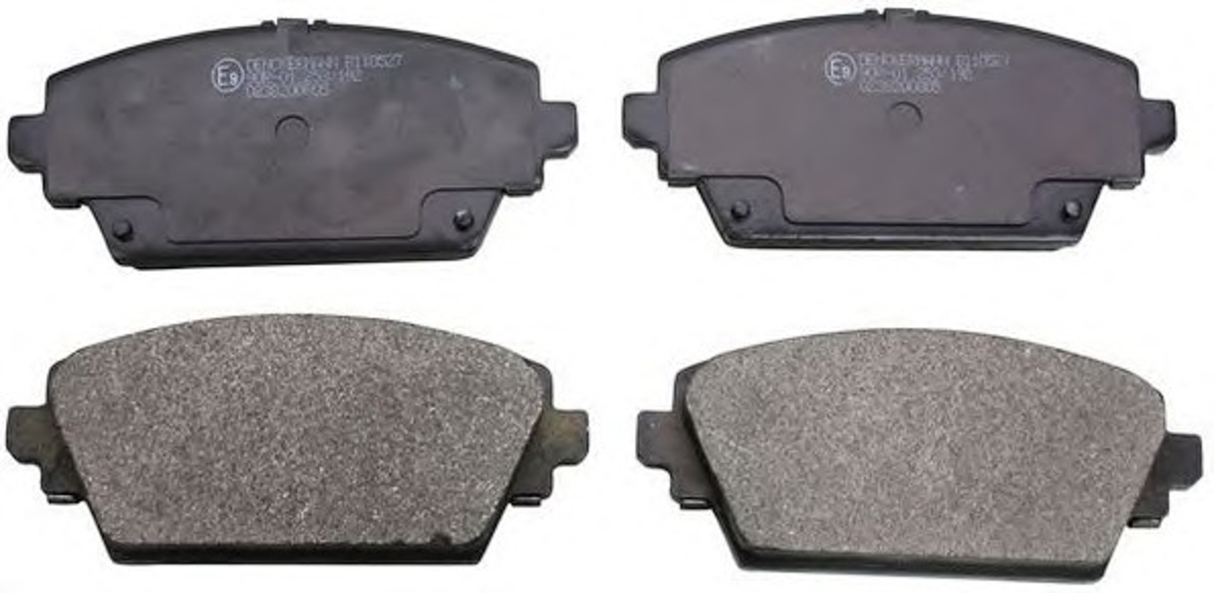 Колодки тормозные дисковые DENCKERMANN B110527