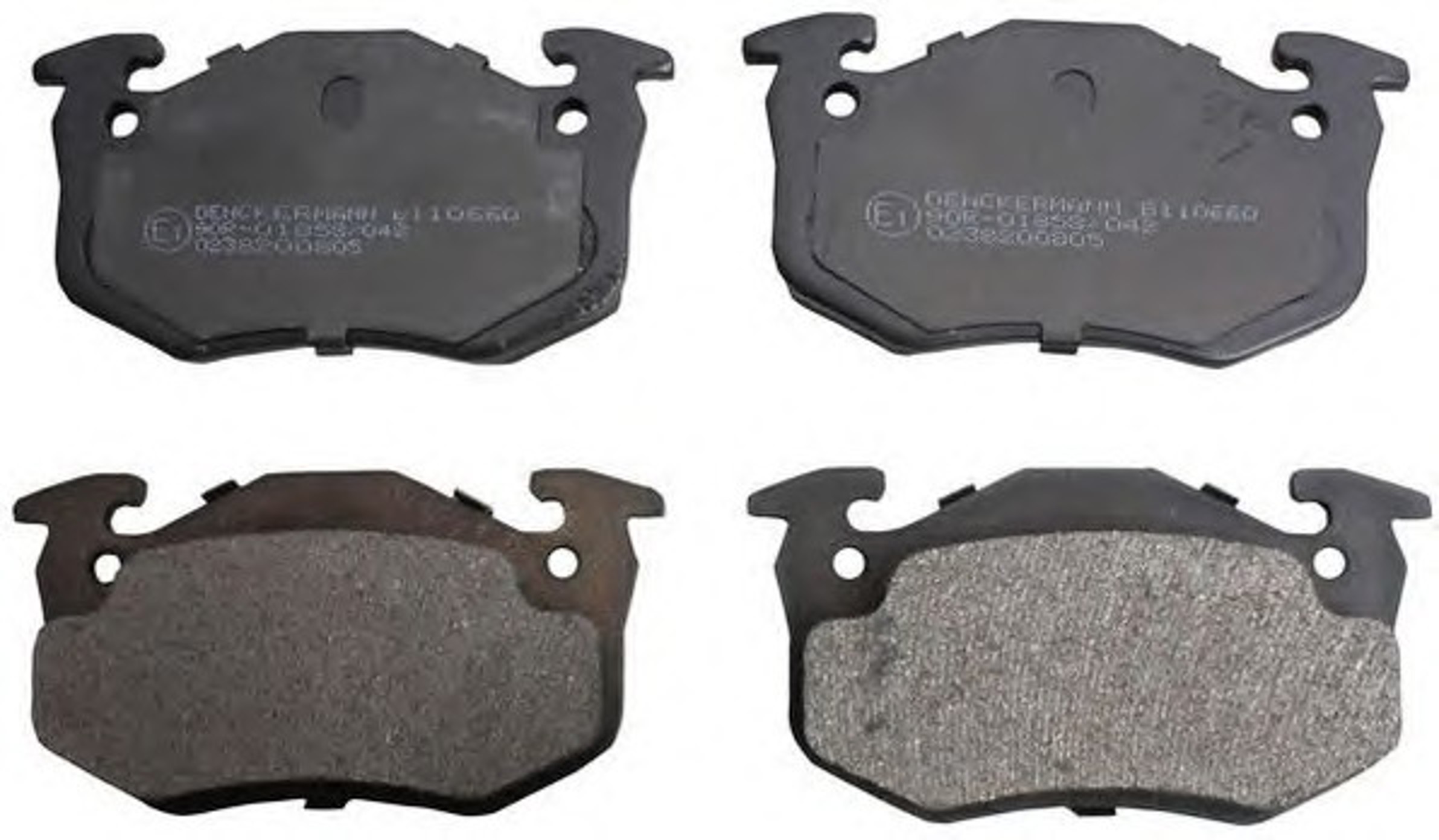 Колодки тормозные дисковые DENCKERMANN B110660