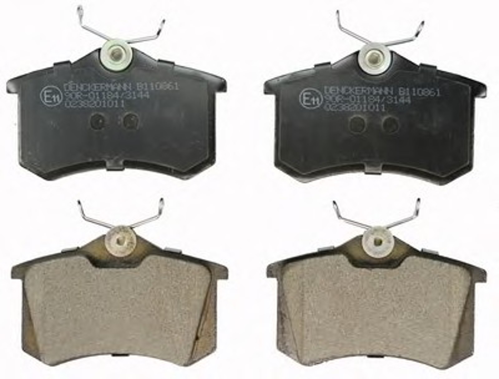 Колодки тормозные дисковые DENCKERMANN B110861