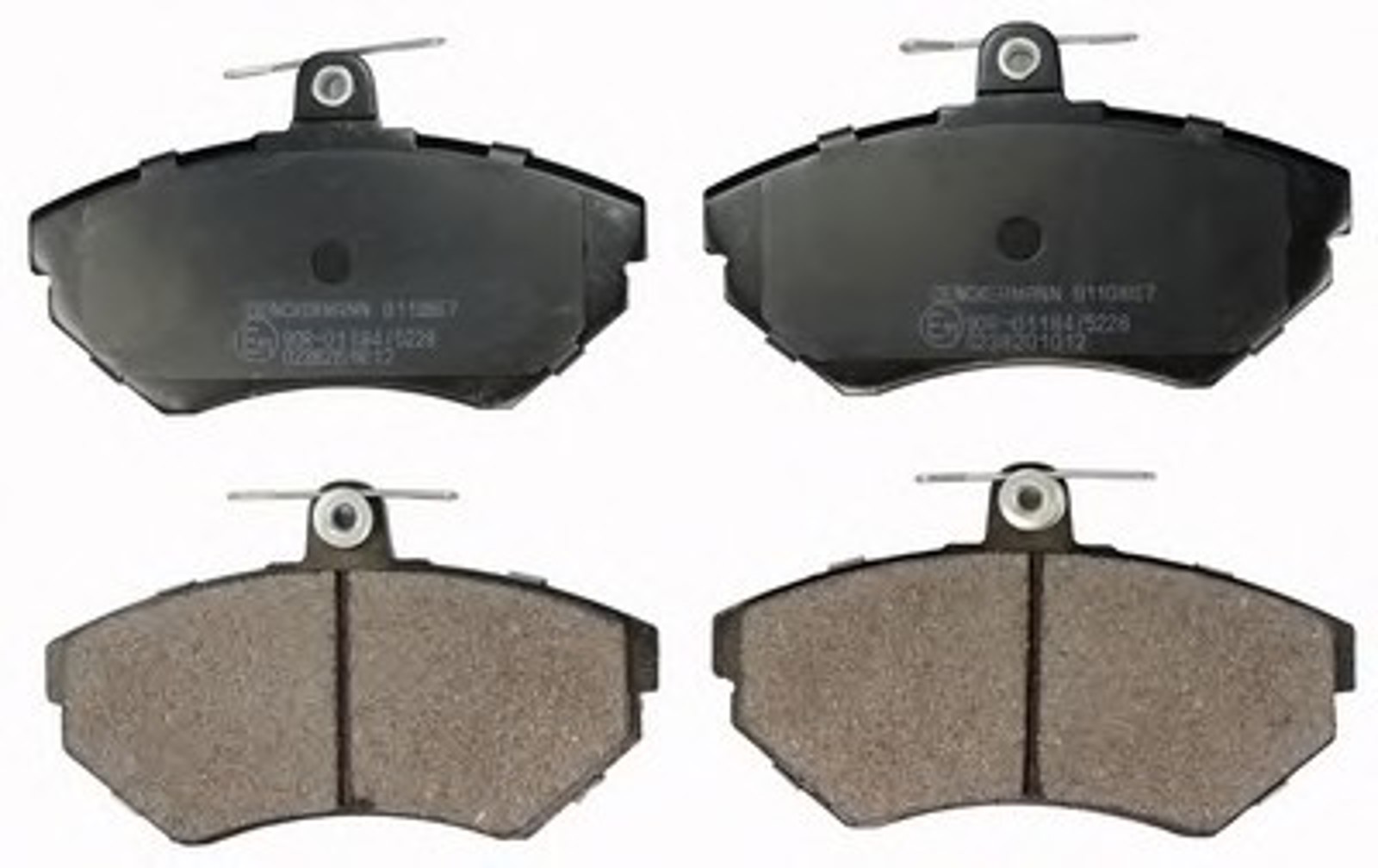 Колодки тормозные дисковые DENCKERMANN B110867