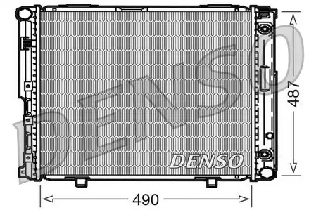 Радиатор системы охлаждения DENSO DRM17004