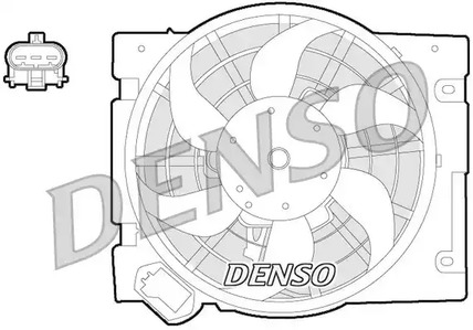 Вентилятор радиатора DENSO DER20013