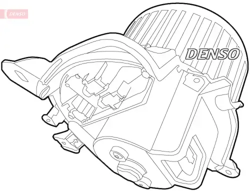 Вентилятор салона (моторчик) DENSO DEA01012