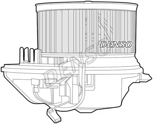 Вентилятор салона (моторчик) DENSO DEA21008