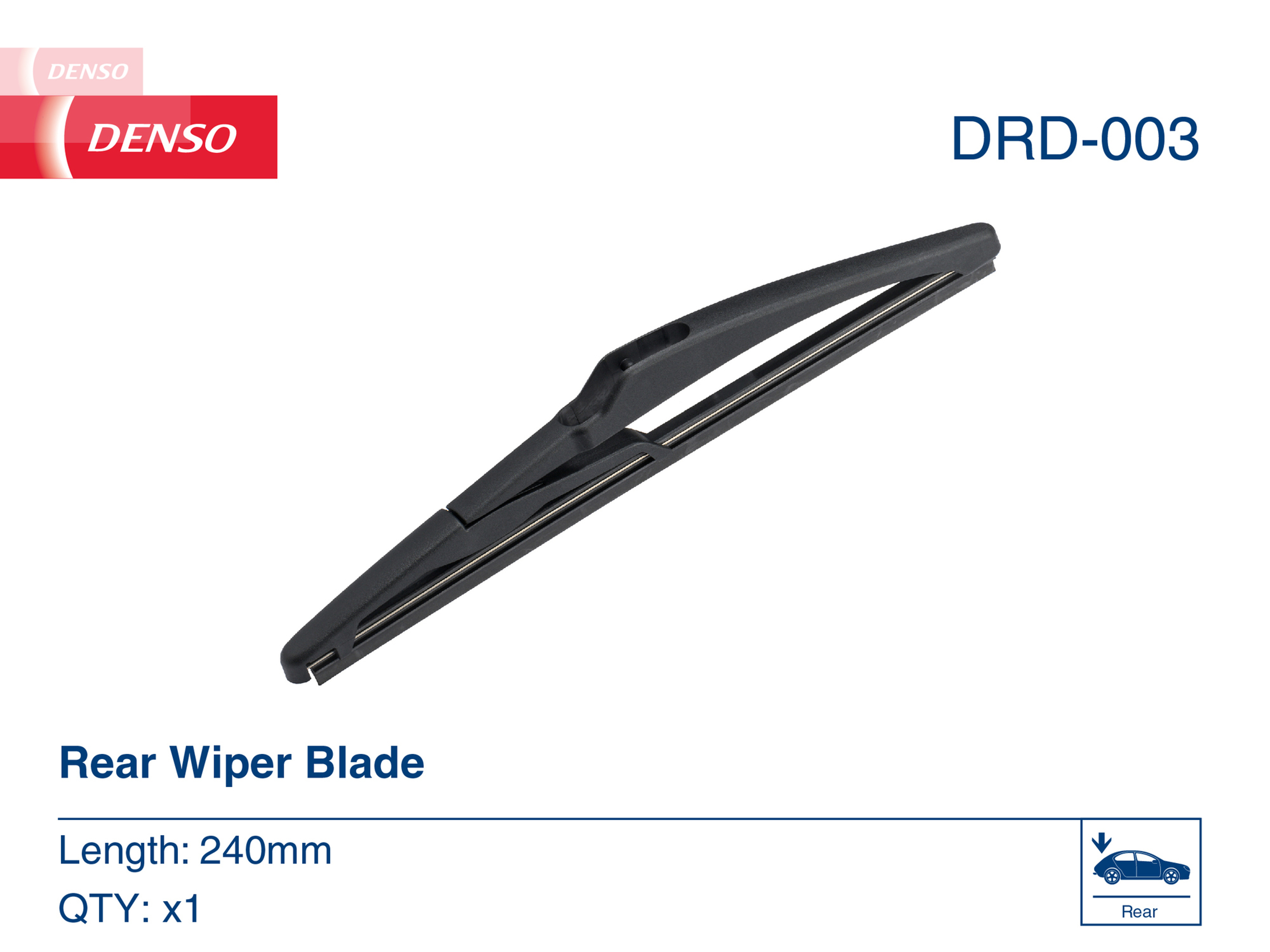 Щетка стеклоочистителя DENSO DRD-003