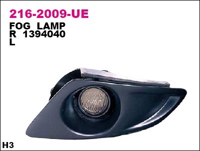 Фара противотуманная DEPO 216-2009L-UE