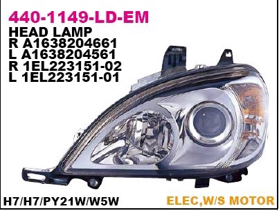 Фара DEPO 440-1149L-LD-EM