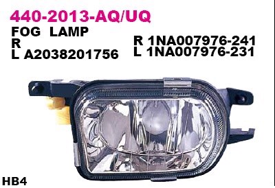 Фара противотуманная DEPO 440-2013R-UQ