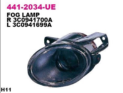 Фара противотуманная DEPO 441-2034L-UE