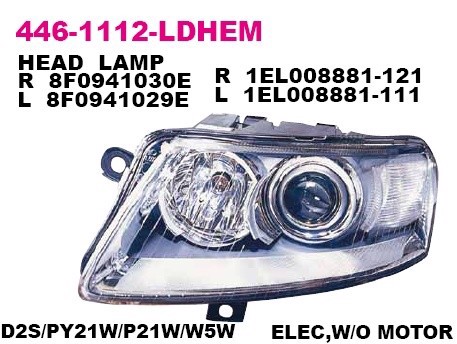 Фара DEPO 446-1112L-LDHEM