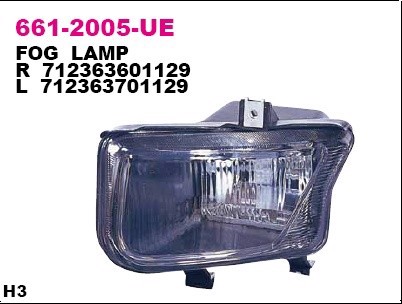 Фара противотуманная DEPO 661-2005L-UE