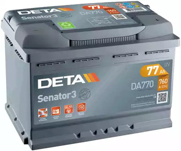 Аккумулятор DETA DA770