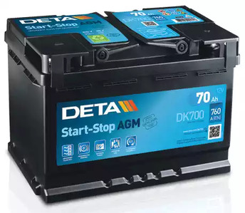 Аккумулятор DETA DK700