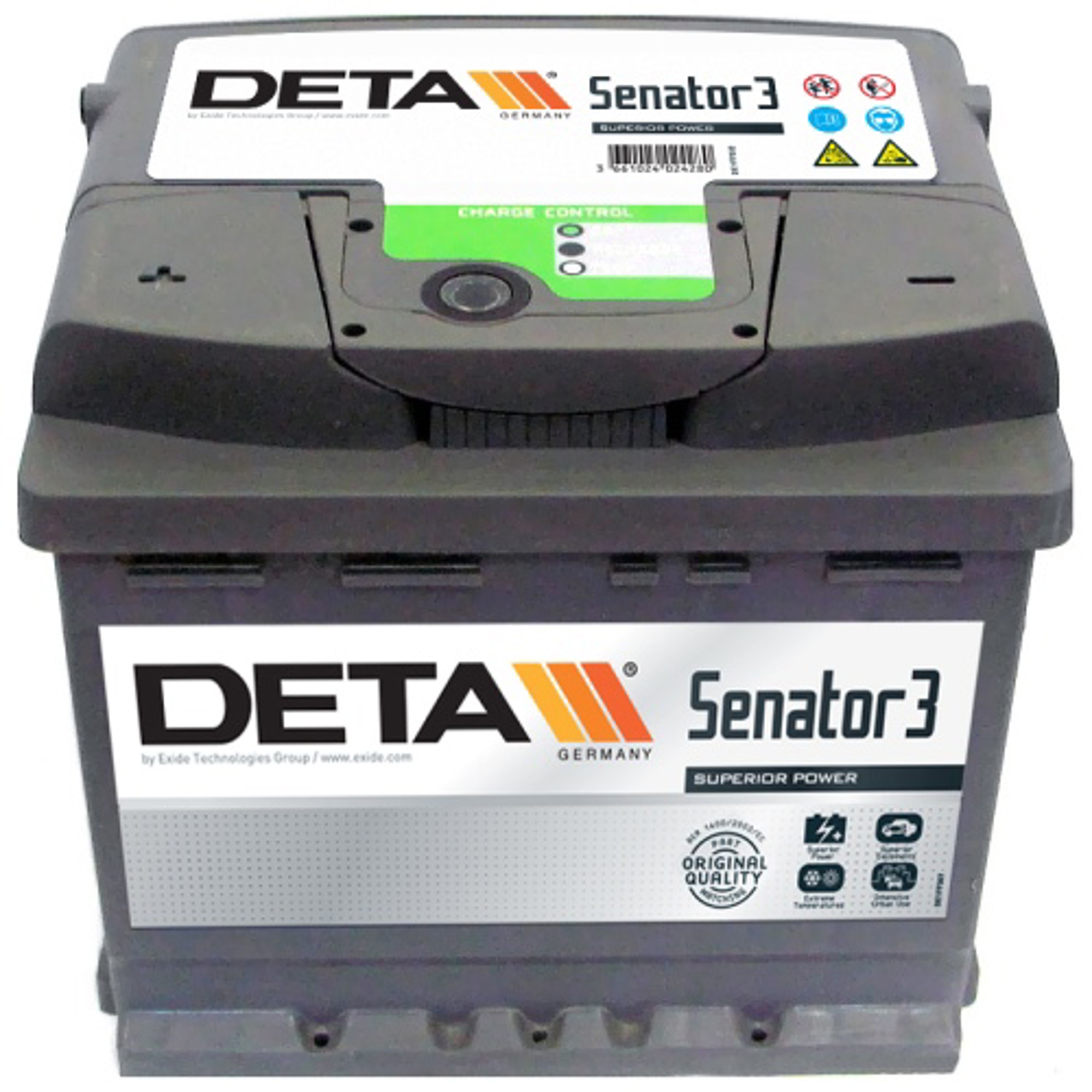 Аккумуляторная батарея 64ah DETA DA641