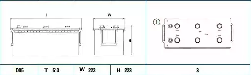 Аккумулятор DETA DG1803