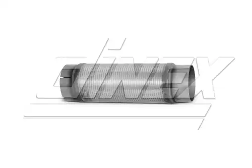 Din48259 гофра глушителя с фланцами d110 l400 DINEX 48259