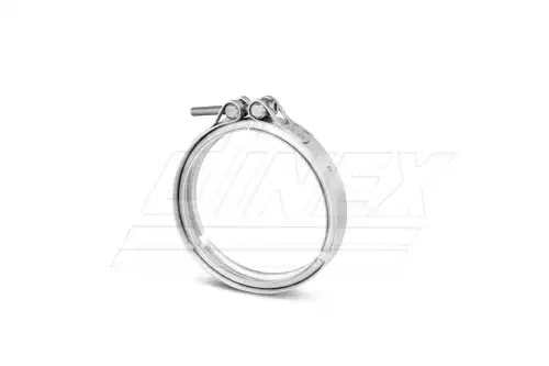 Din78828 xомут глушителя (нерж) premium d127/151 v-образный DINEX 78828