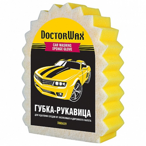 Губка для мойки DOCTOR WAX DW8639