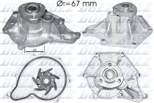 A213 DOLZ Водяной насос