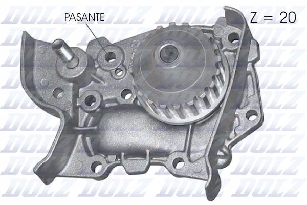 Насос водяной DOLZ R-314