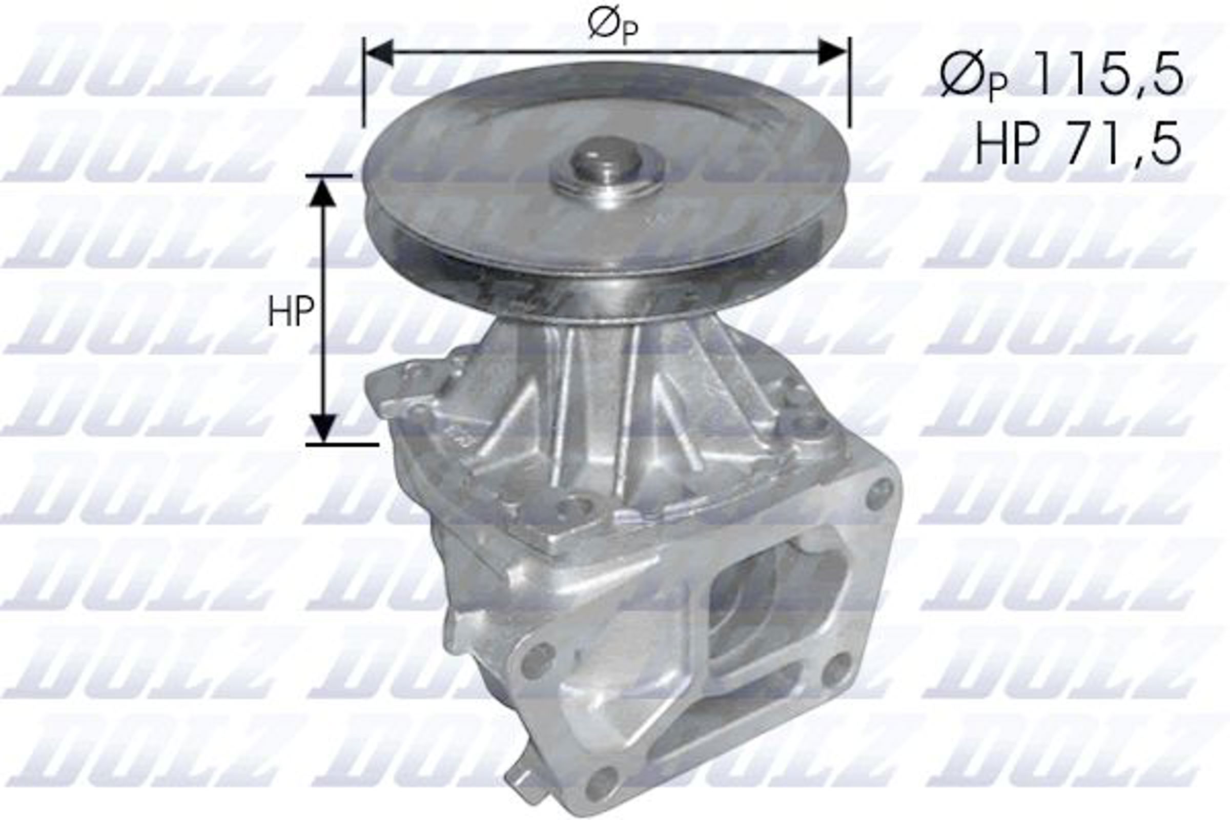 Насос водяной DOLZ S136