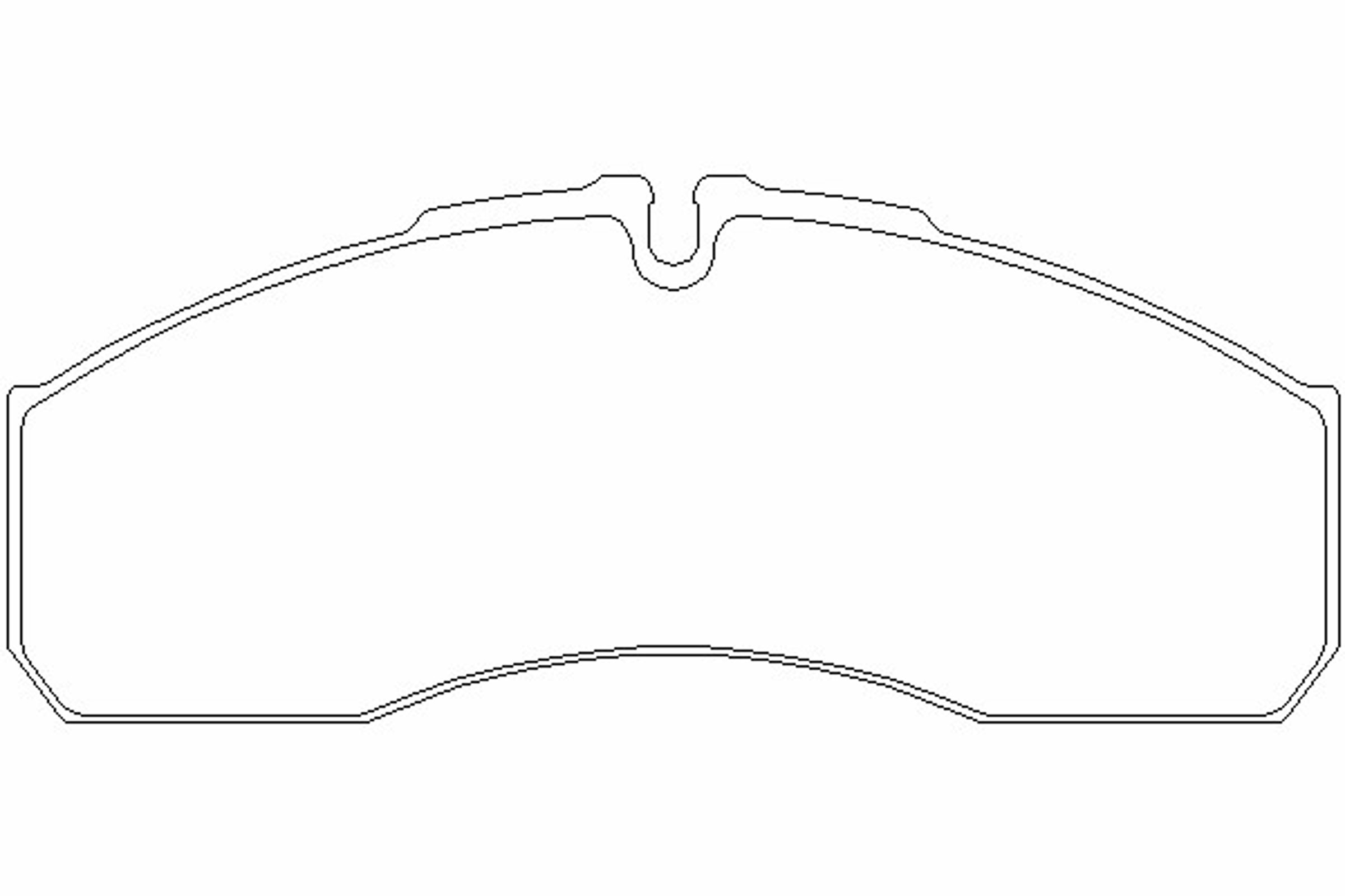 Колодки тормозные дисковые DON CVP097