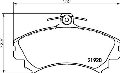 PCP1316 DON Колодки тормозные дисковые