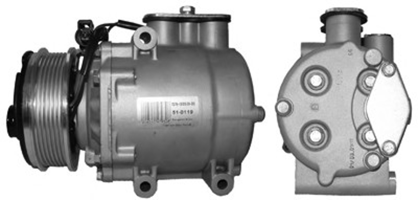 Компрессор кондиционера DRI 700.510.119