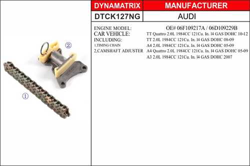 Комплект цепи грм DYNAMATRIX-KOREA DTCK127NG