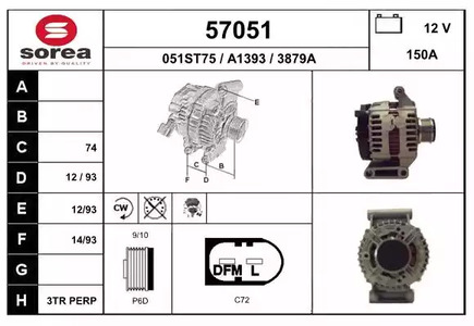 Генератор EAI 57051