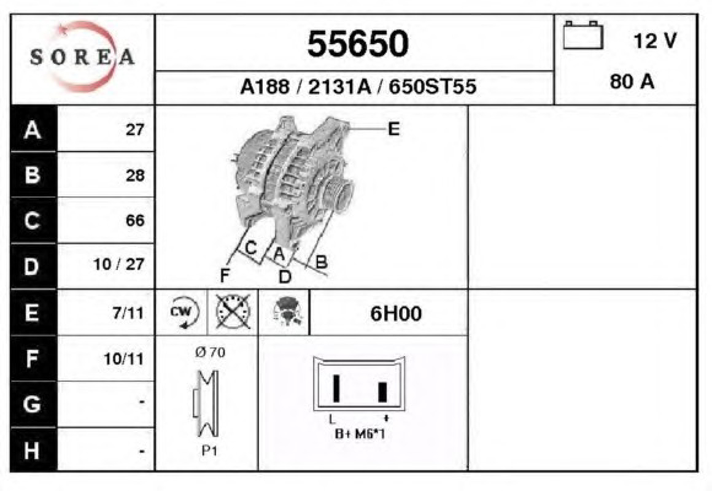 Генератор EAI 55650