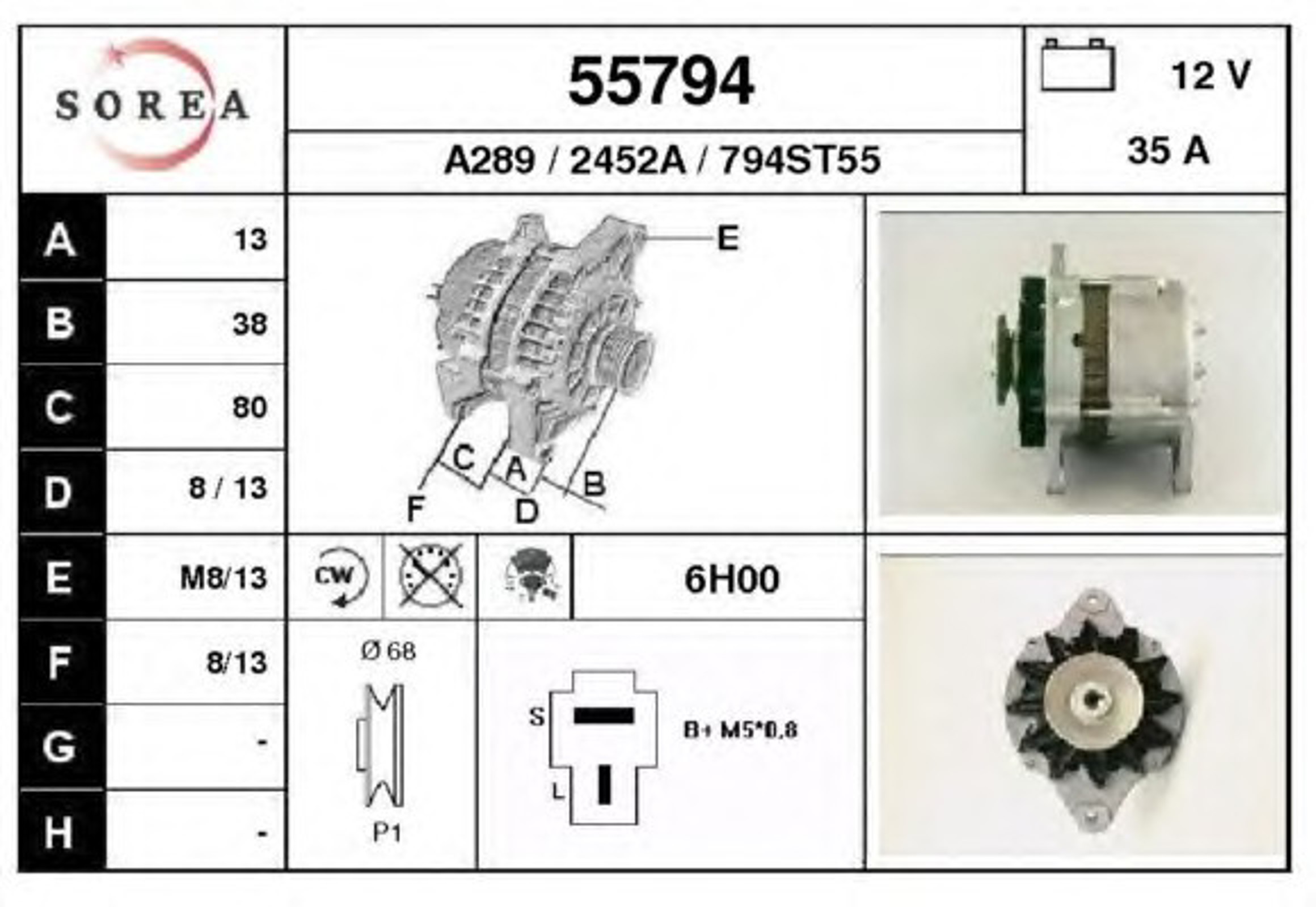 Генератор EAI 55794