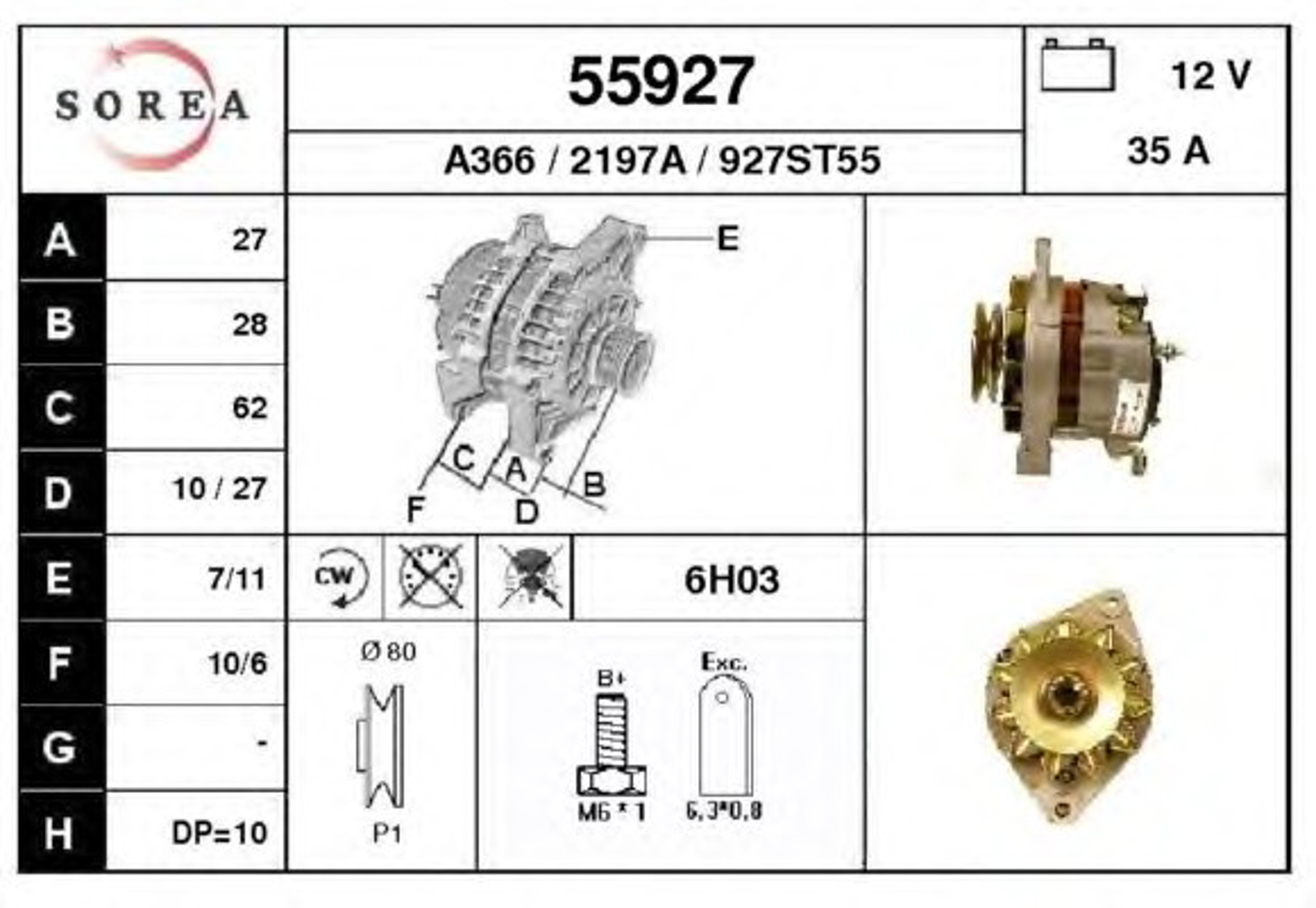 Генератор EAI 55927